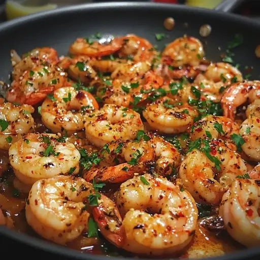 Garlic Butter Prawns 
